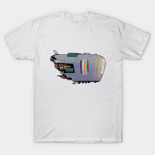 Oz-9 Pride Ship T-Shirt by Oz9